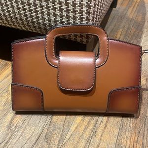 Classic Leather Clutch for Evening or Everyday Use, Handmade clutch HMTRADINGC